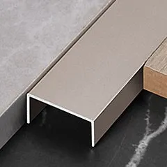 U-Shaped Groove Aluminum Edging Strip U-Shaped Groove Aluminum Edging Strip
