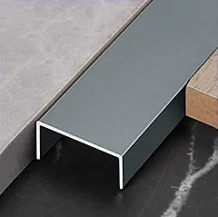 U-Shaped Groove Aluminum Edging Strip U-Shaped Groove Aluminum Edging Strip