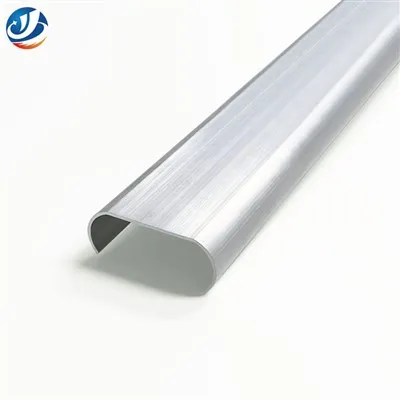 Semi-Elliptical Extruded Aluminum Tube