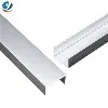 U-Shaped Groove Aluminum Edging Strip
