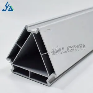 Triangular Extruded Aluminum Tube
