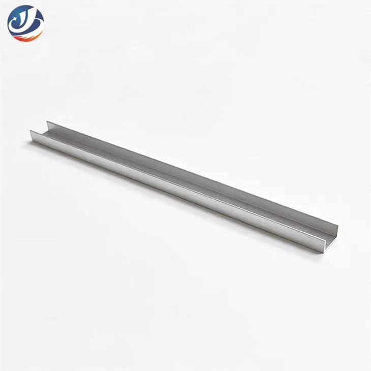U-Shaped Groove Aluminum Edging Strip factory